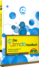 Das Jimdo Handbuch - erschienen bei Pearson Education Deutschland
